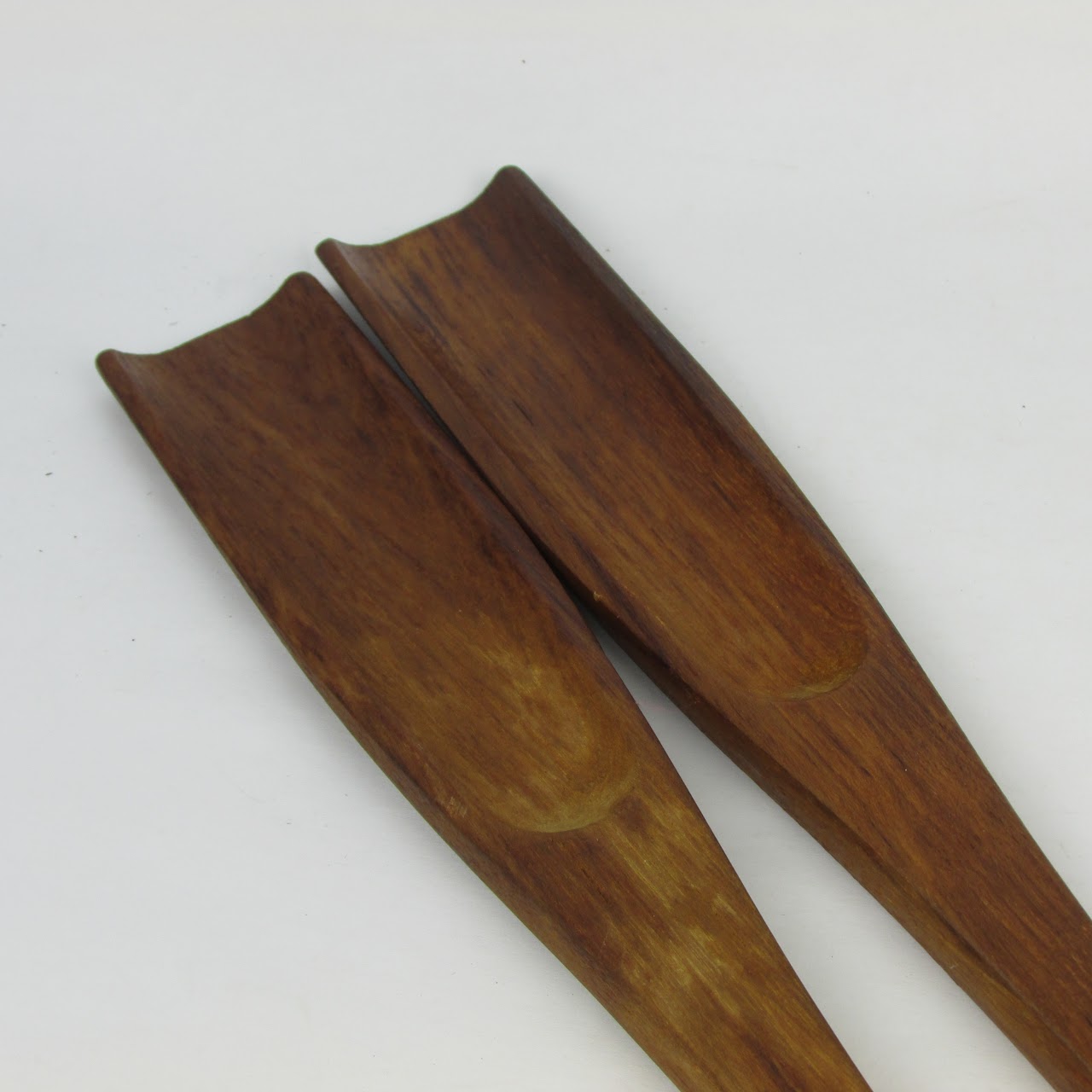 Dansk Teak Wood Salad Bowl & Utensils