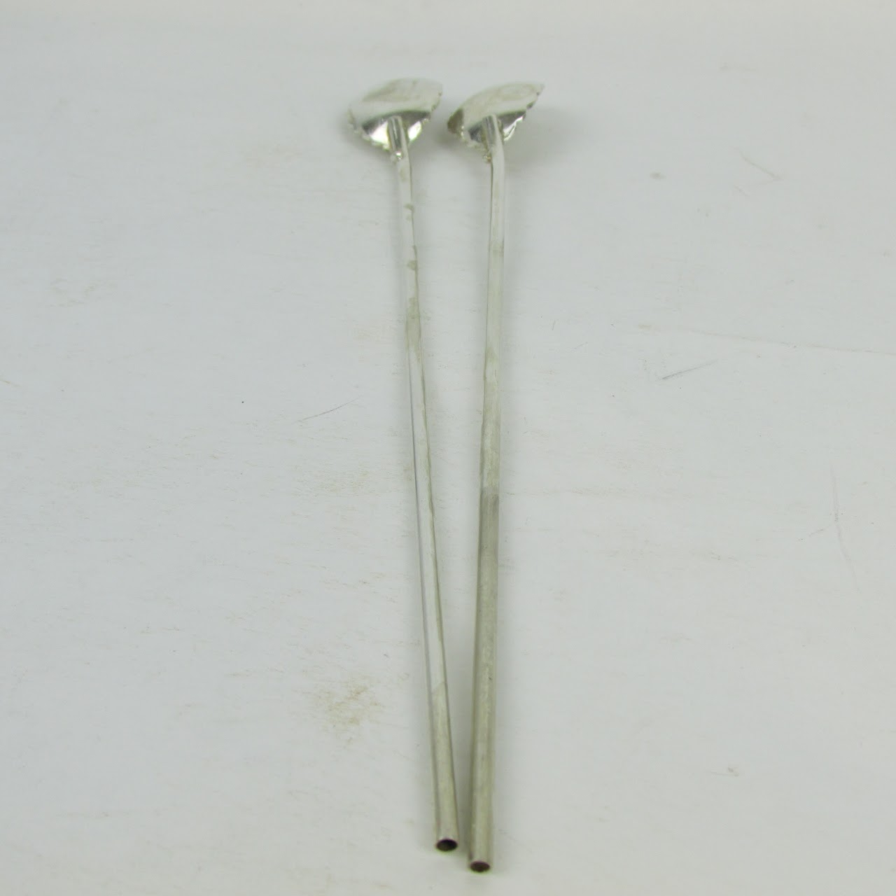 Tiffany & Co. Sterling Silver Stirring Spoon Straw Set