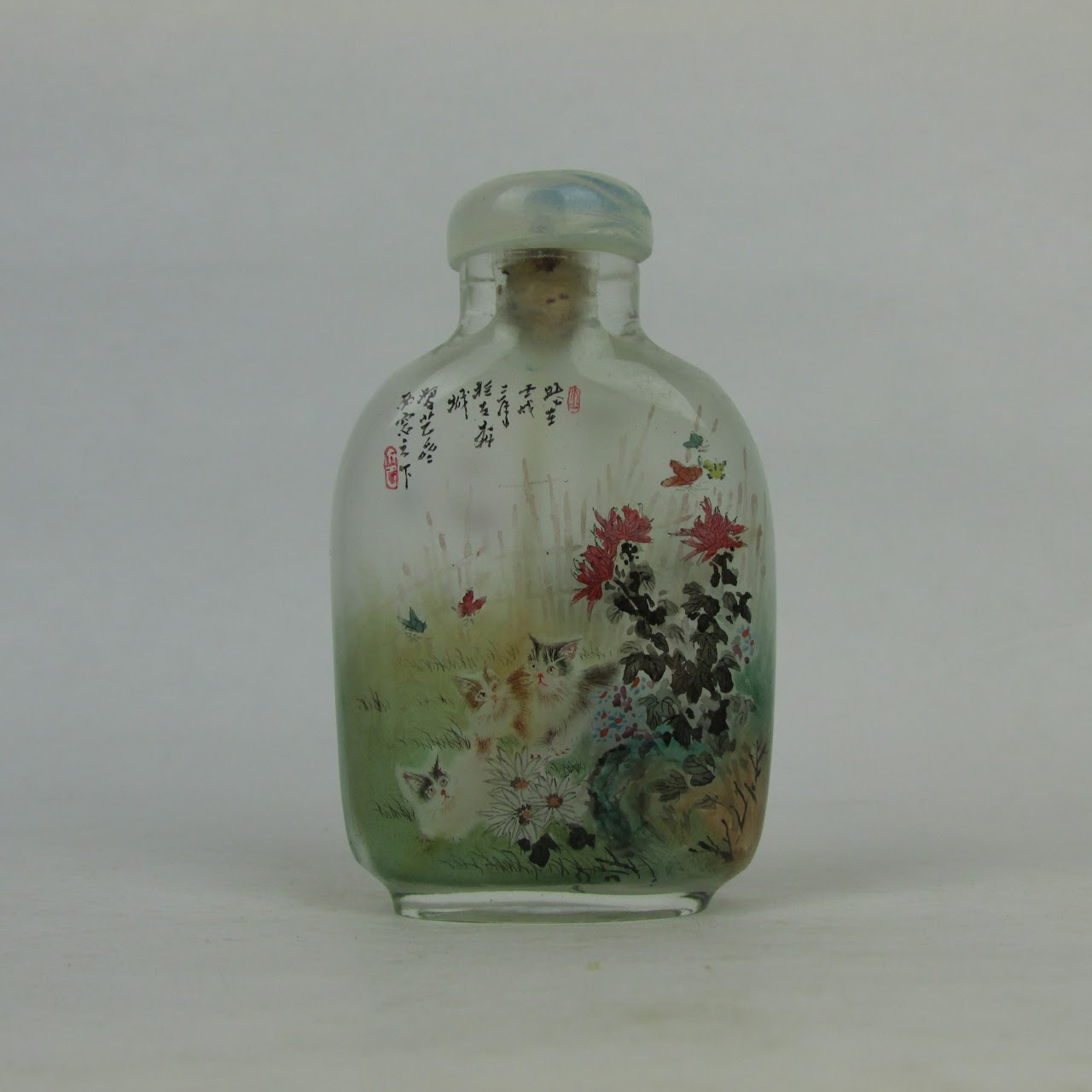 Reverse Painted Snuff Bottle