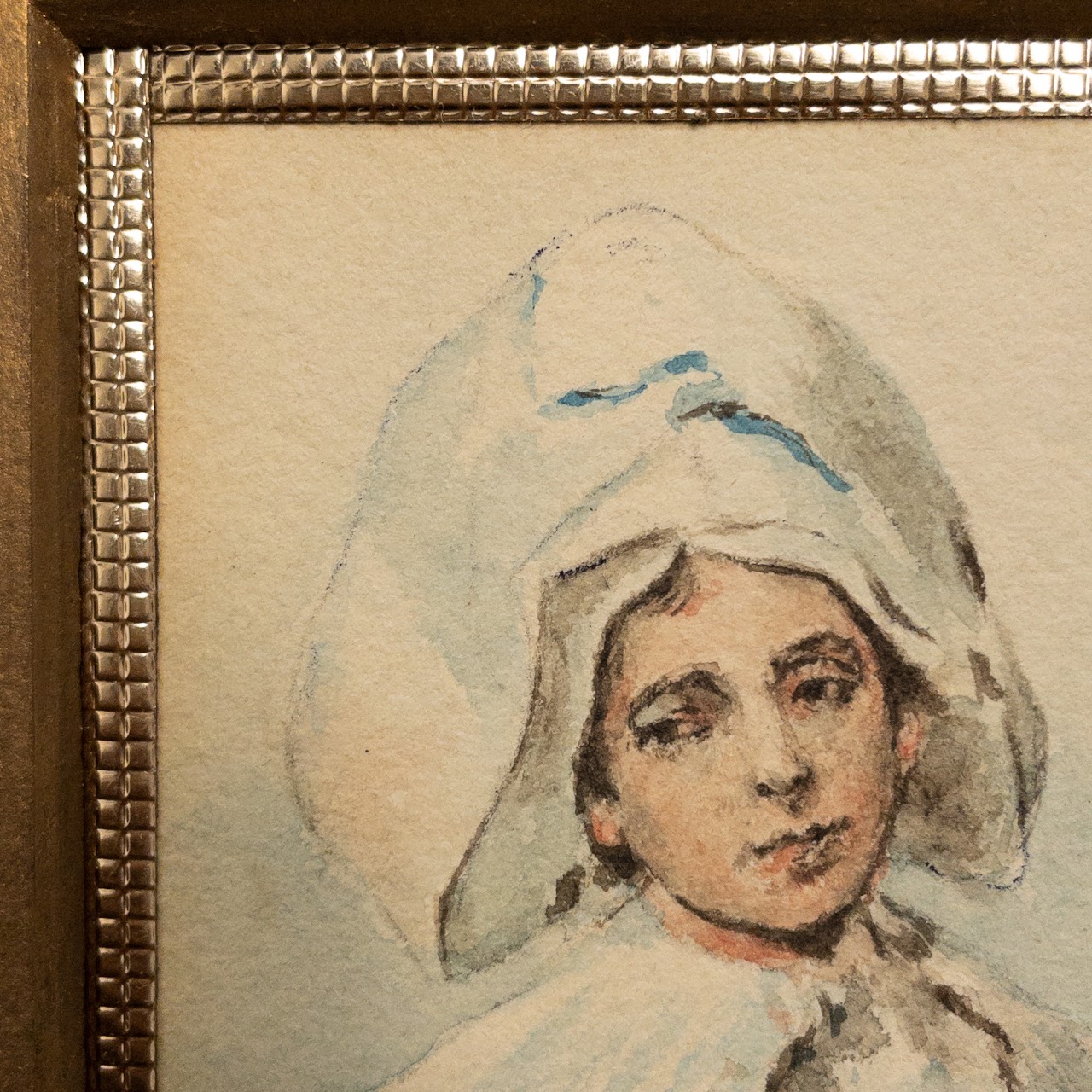 Miniature Watercolor Portrait