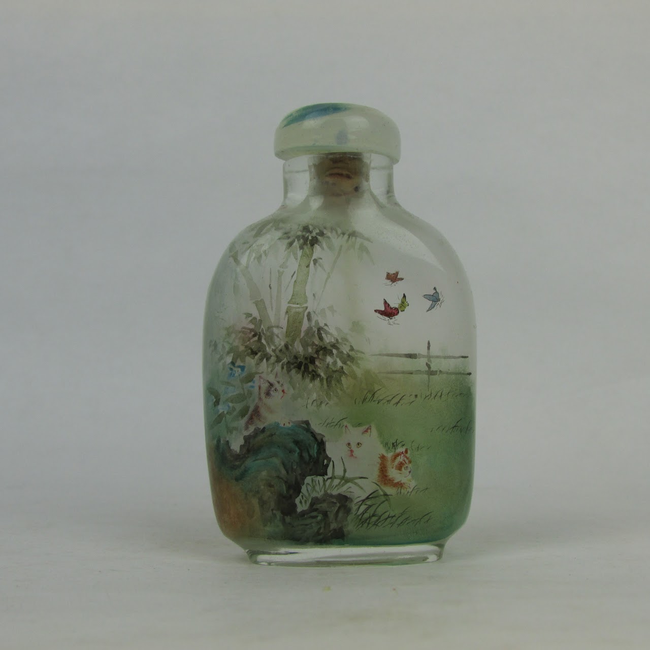 Reverse Painted Snuff Bottle