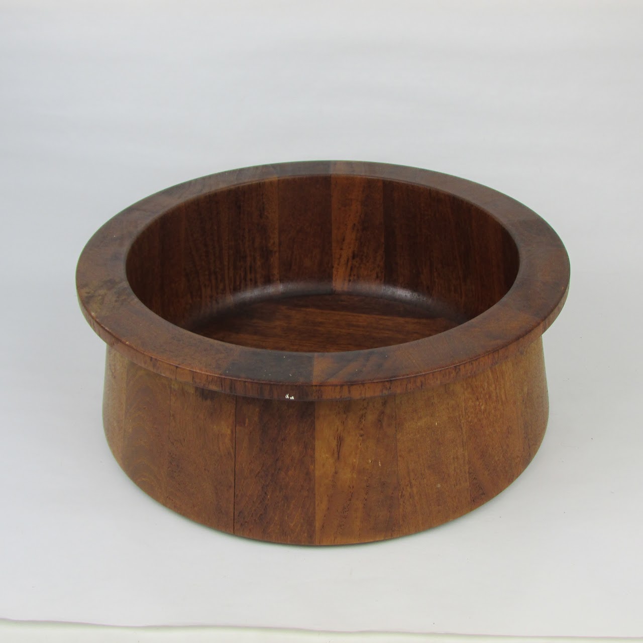 Dansk Teak Wood Salad Bowl & Utensils