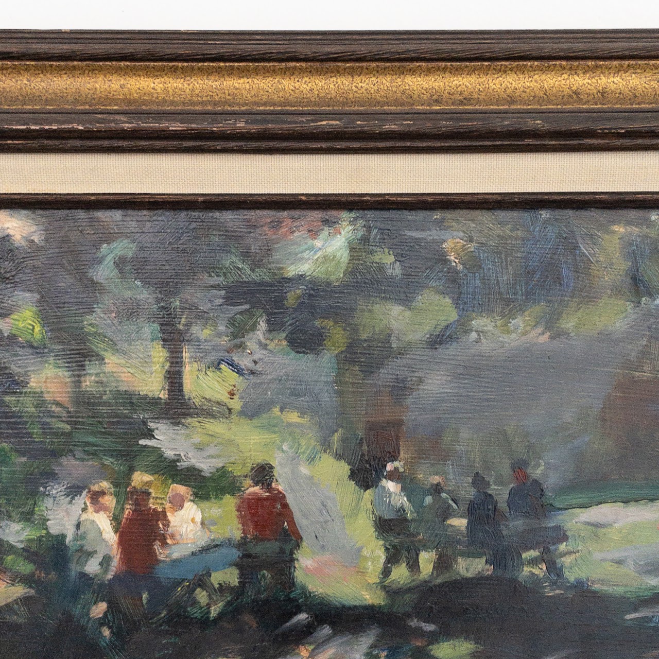 Bernard Lennon Signed Impressionist Painting