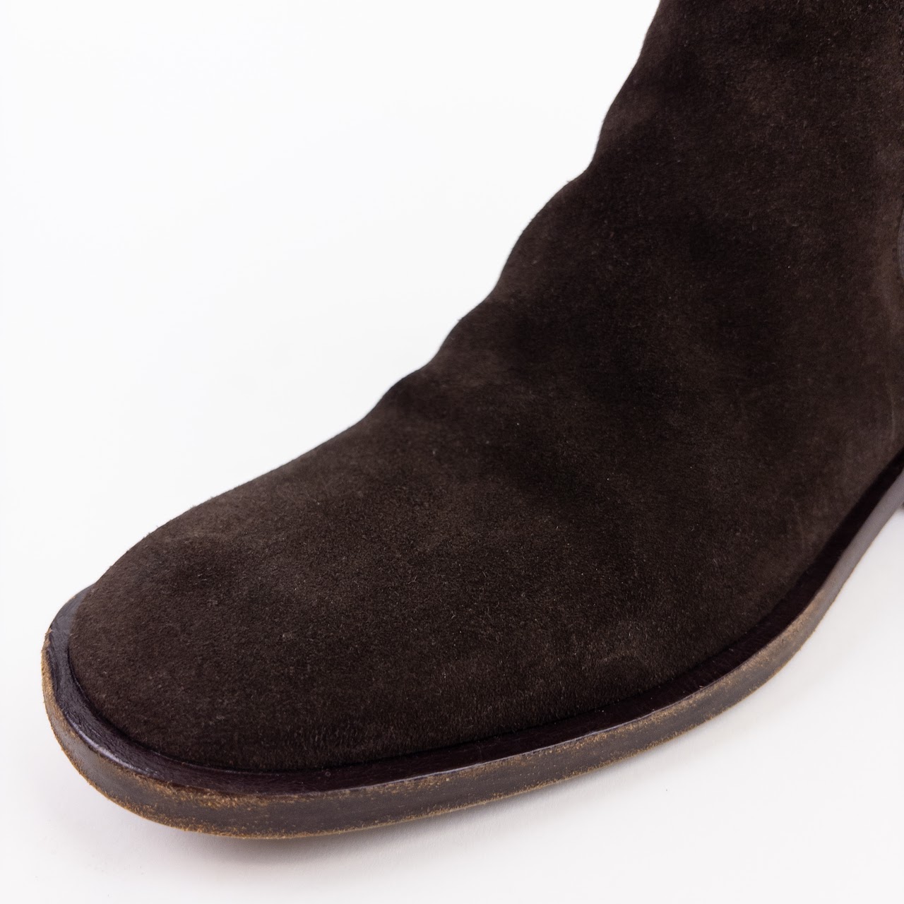 Gucci Suede Chelsea Boots