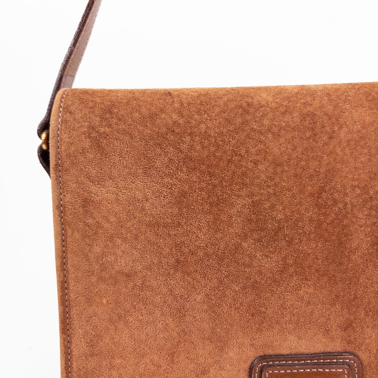 Courrèges Vintage Suede Shoulder Bag