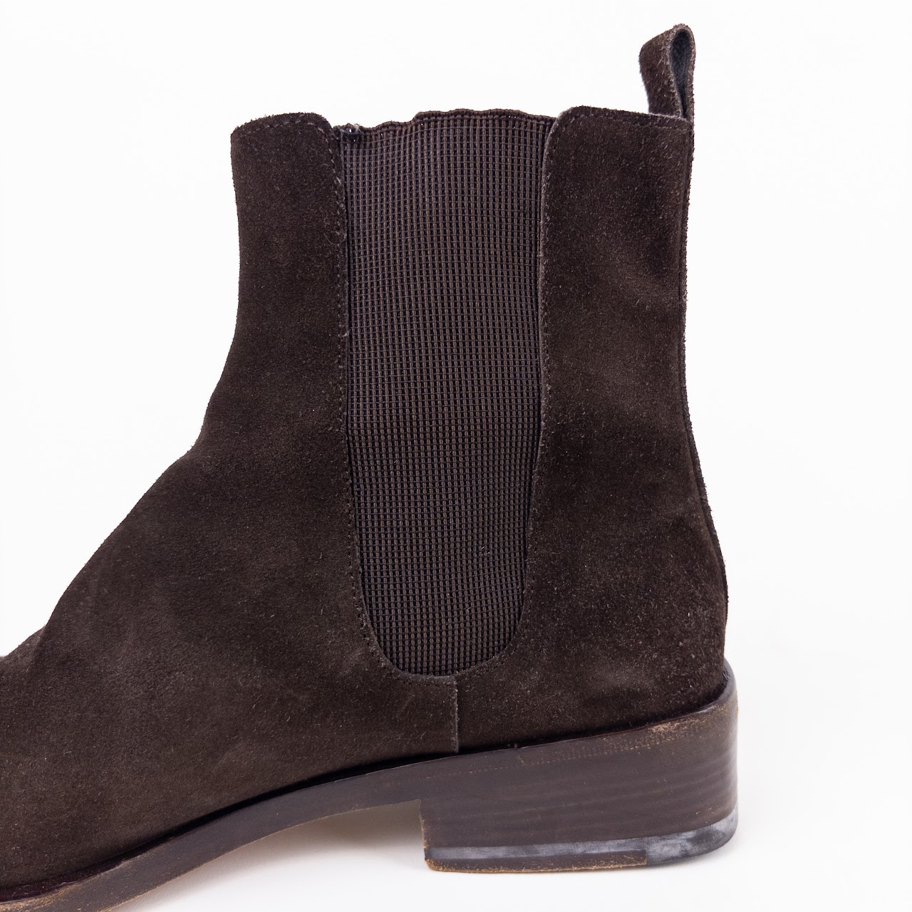 Gucci Suede Chelsea Boots