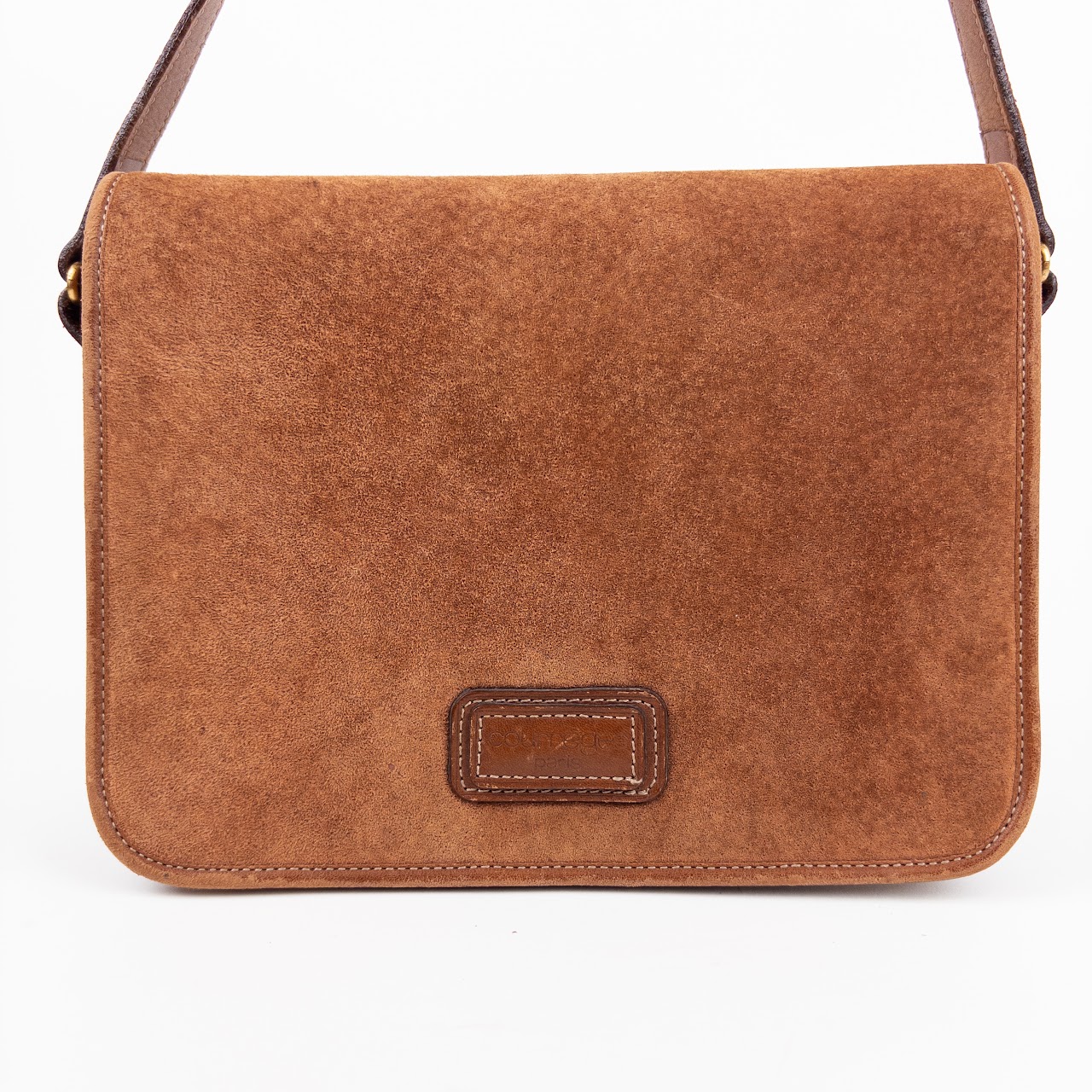 Courrèges Vintage Suede Shoulder Bag