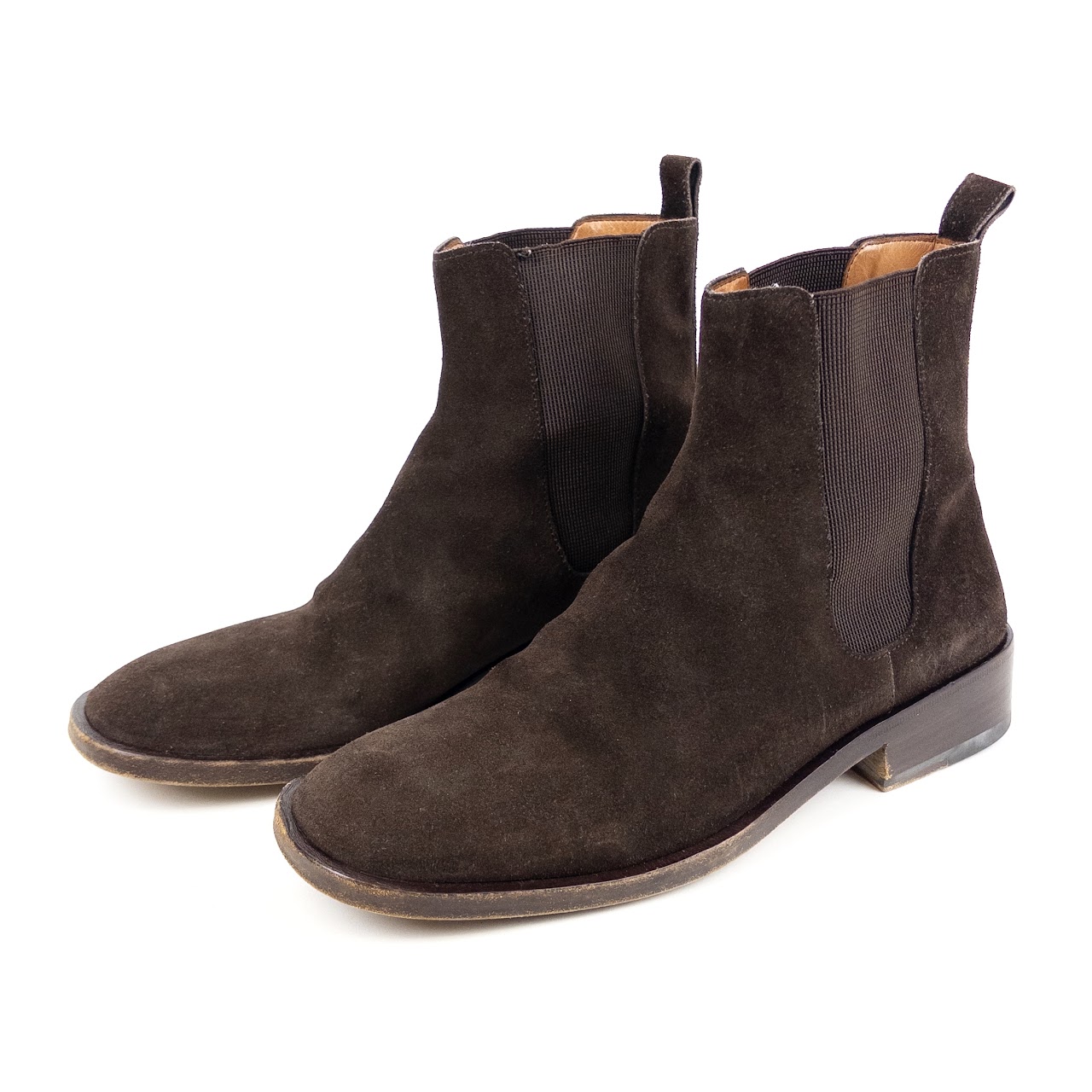 Gucci Suede Chelsea Boots