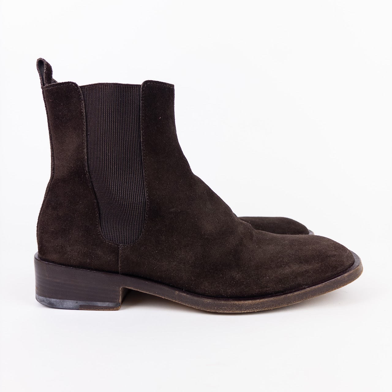 Gucci Suede Chelsea Boots