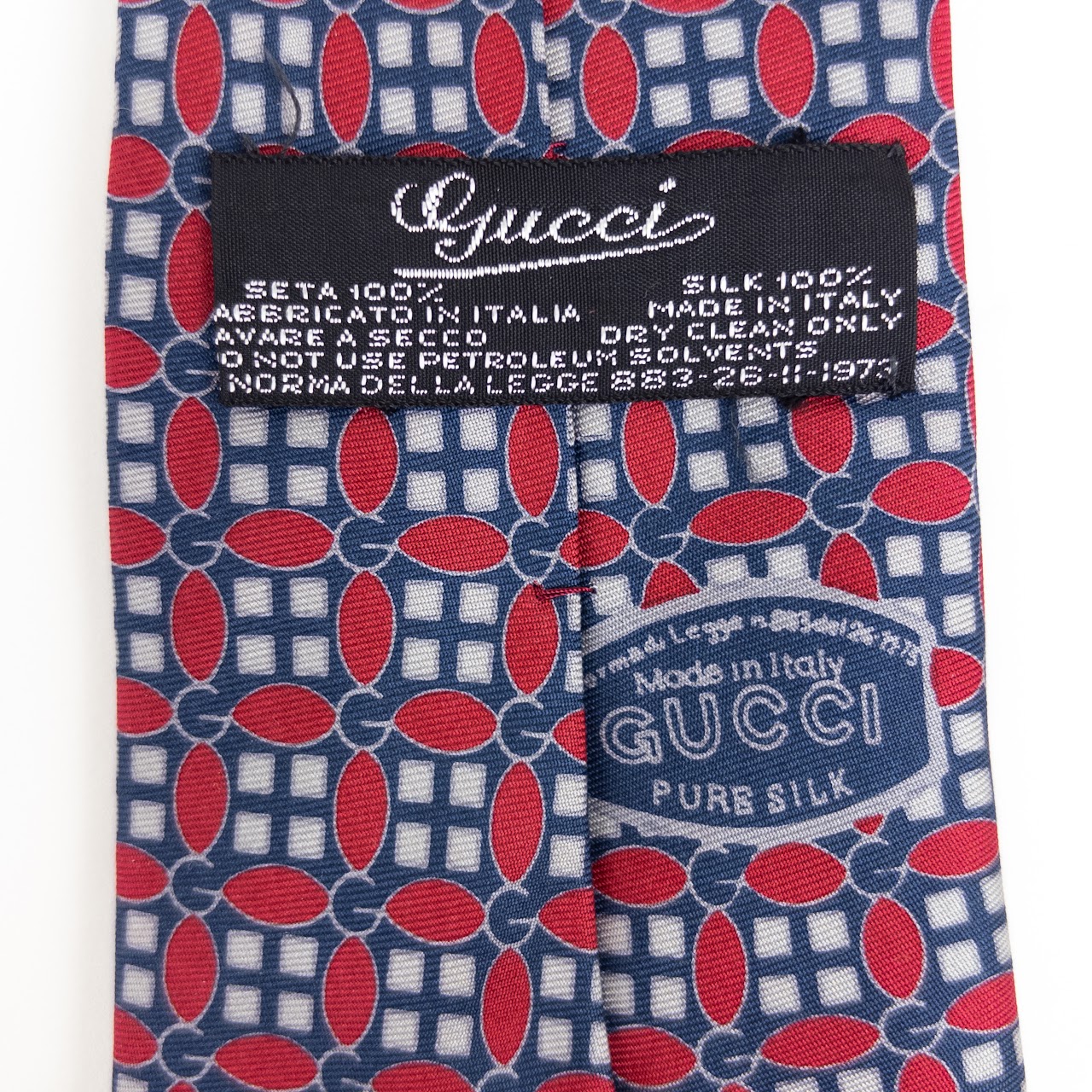 Gucci Vintage Silk Tie