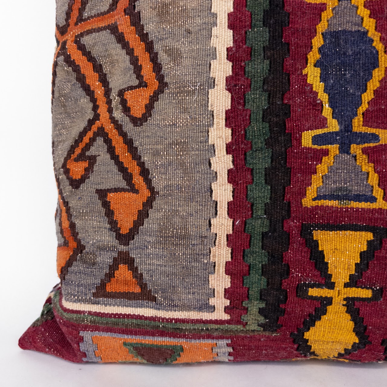 Square Kilim Throw Pillow