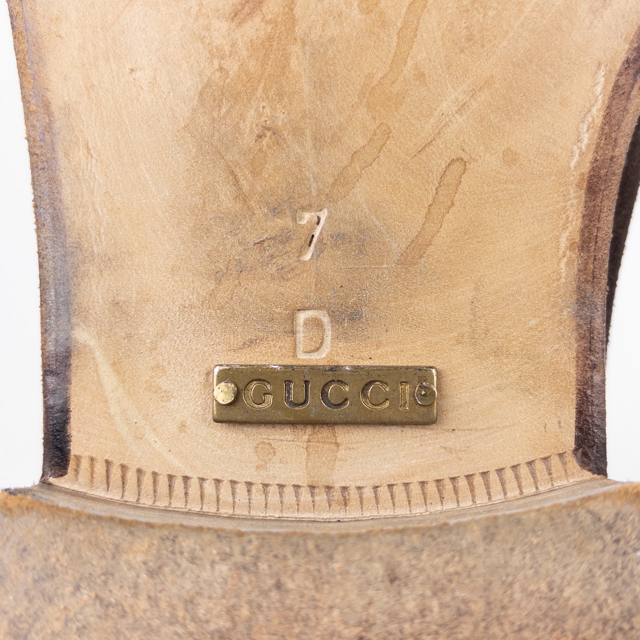 Gucci Suede Chelsea Boots