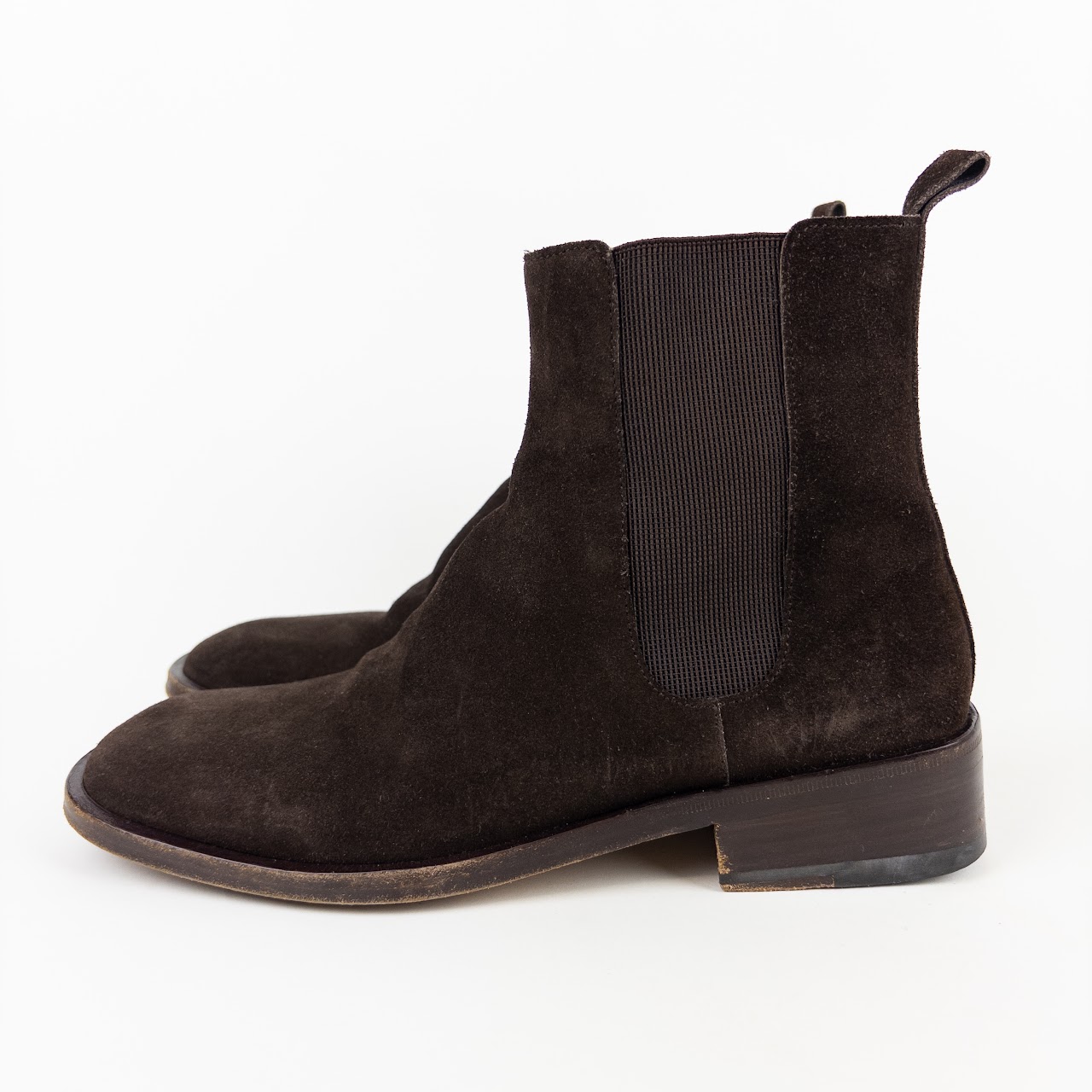 Gucci Suede Chelsea Boots