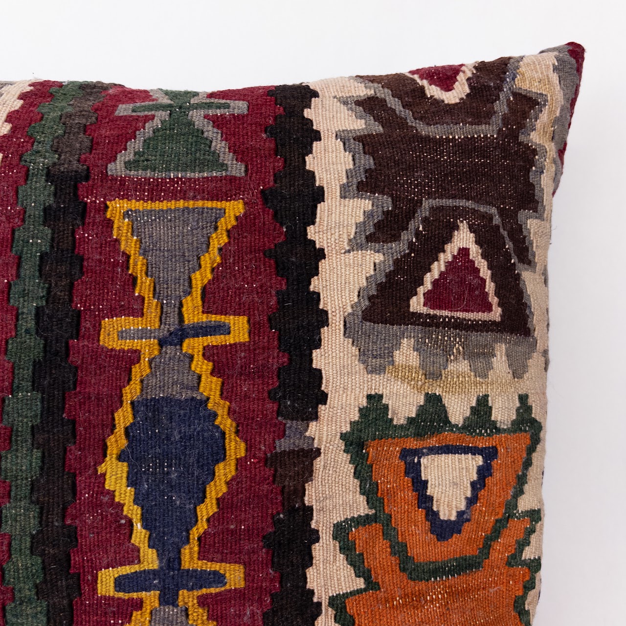 Square Kilim Throw Pillow