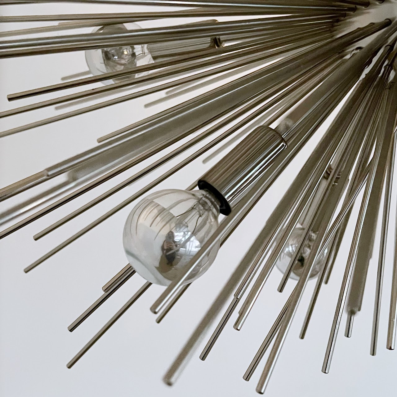 Sputnik Style Contemporary Twelve Light Chandelier