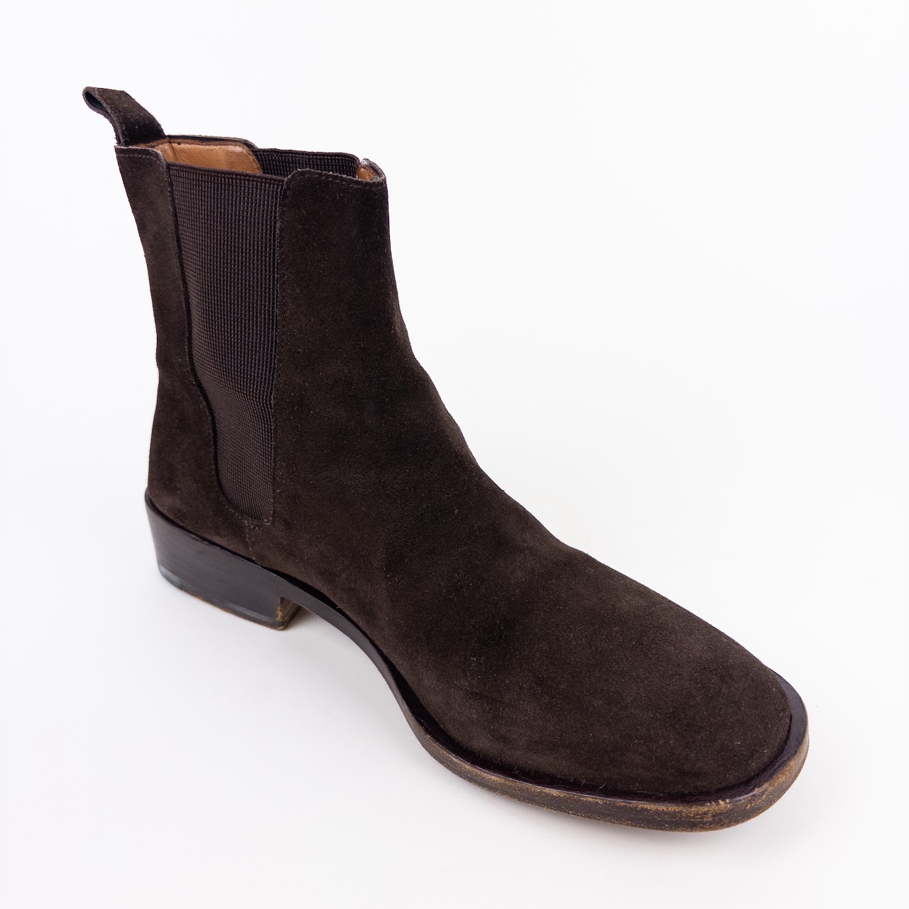 Gucci Suede Chelsea Boots