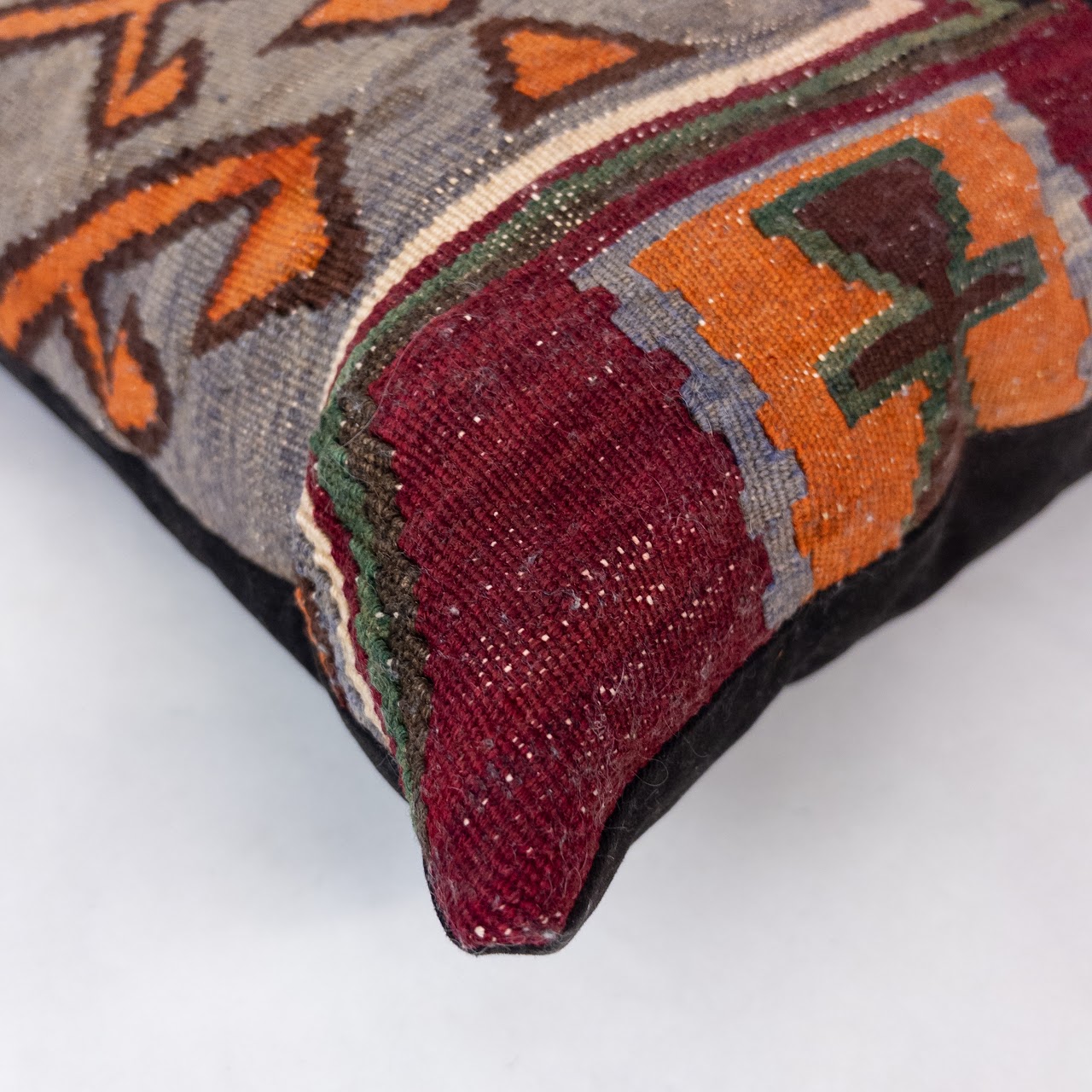 Square Kilim Throw Pillow