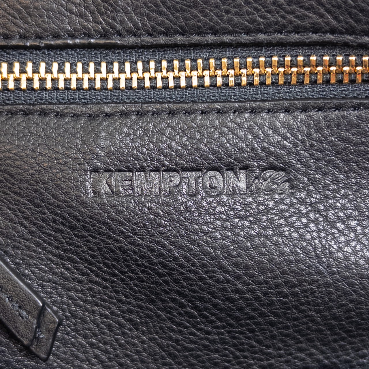 Kempton & Co Shearling Bucket Bag