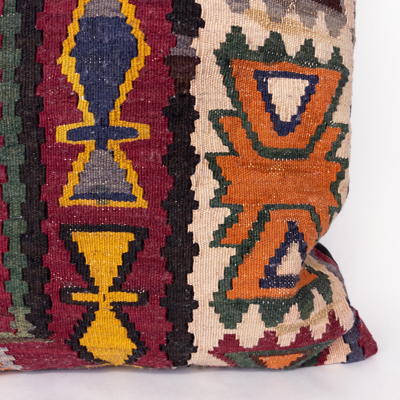 Square Kilim Throw Pillow