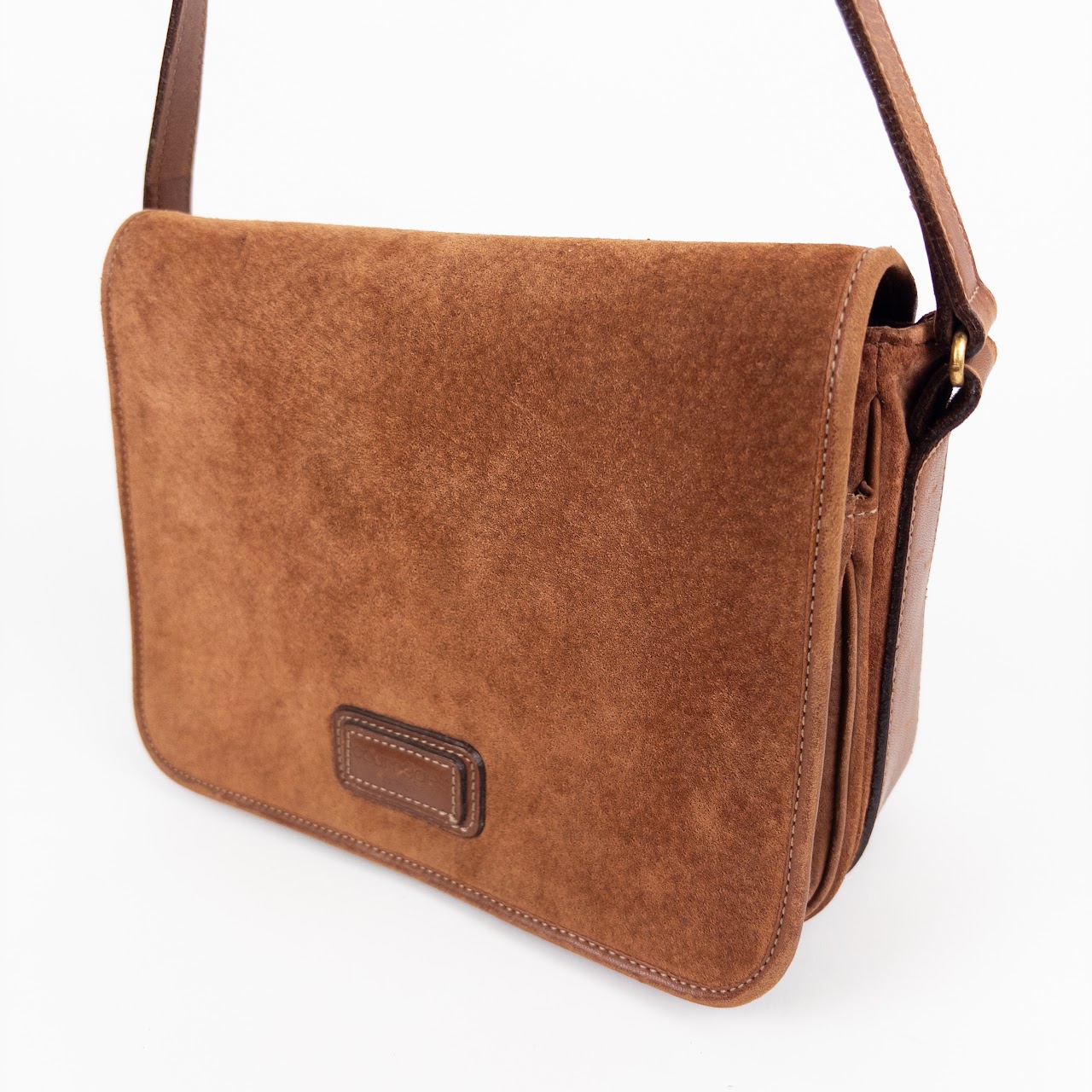 Courrèges Vintage Suede Shoulder Bag