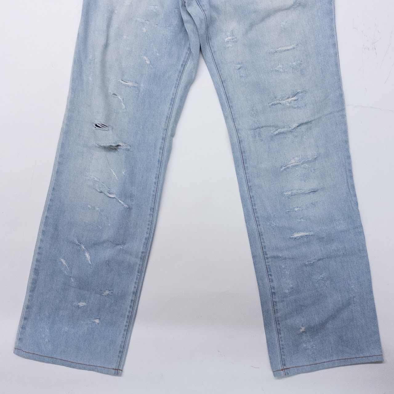 D&G Light Denim Distressed Jeans