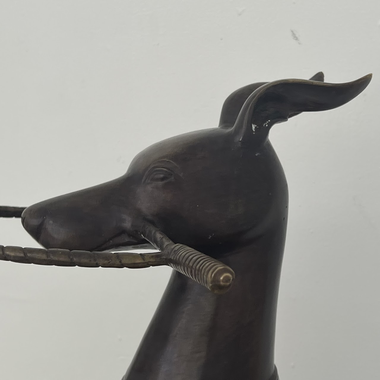 Maitland-Smith Bronze Whippet Umbrella Stand