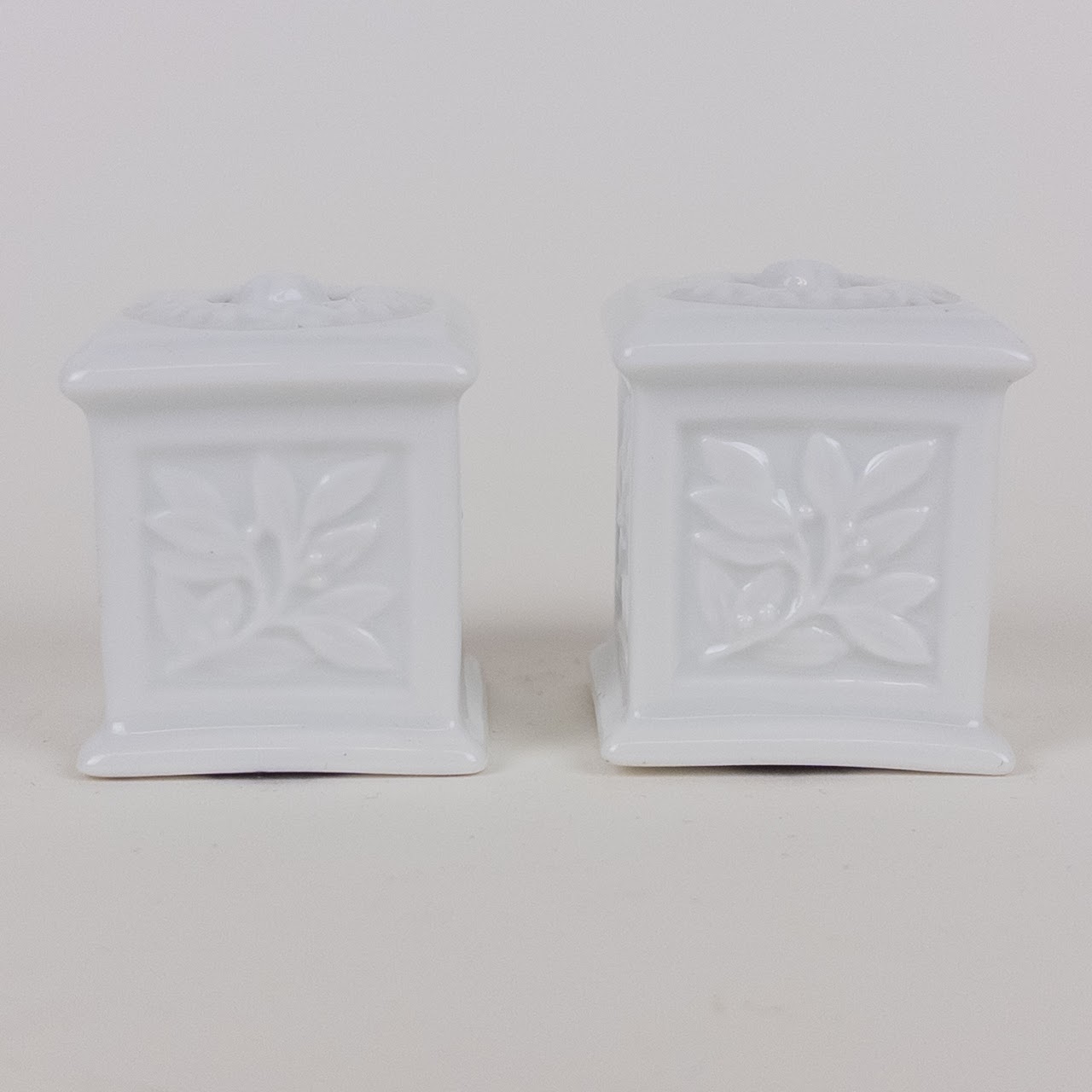 Bernardaud 'Louvre' Salt and Pepper Shaker Set