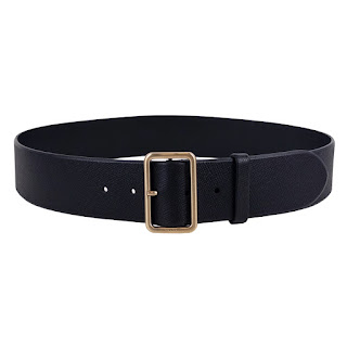 Prada Double Wide Saffiano Leather Belt