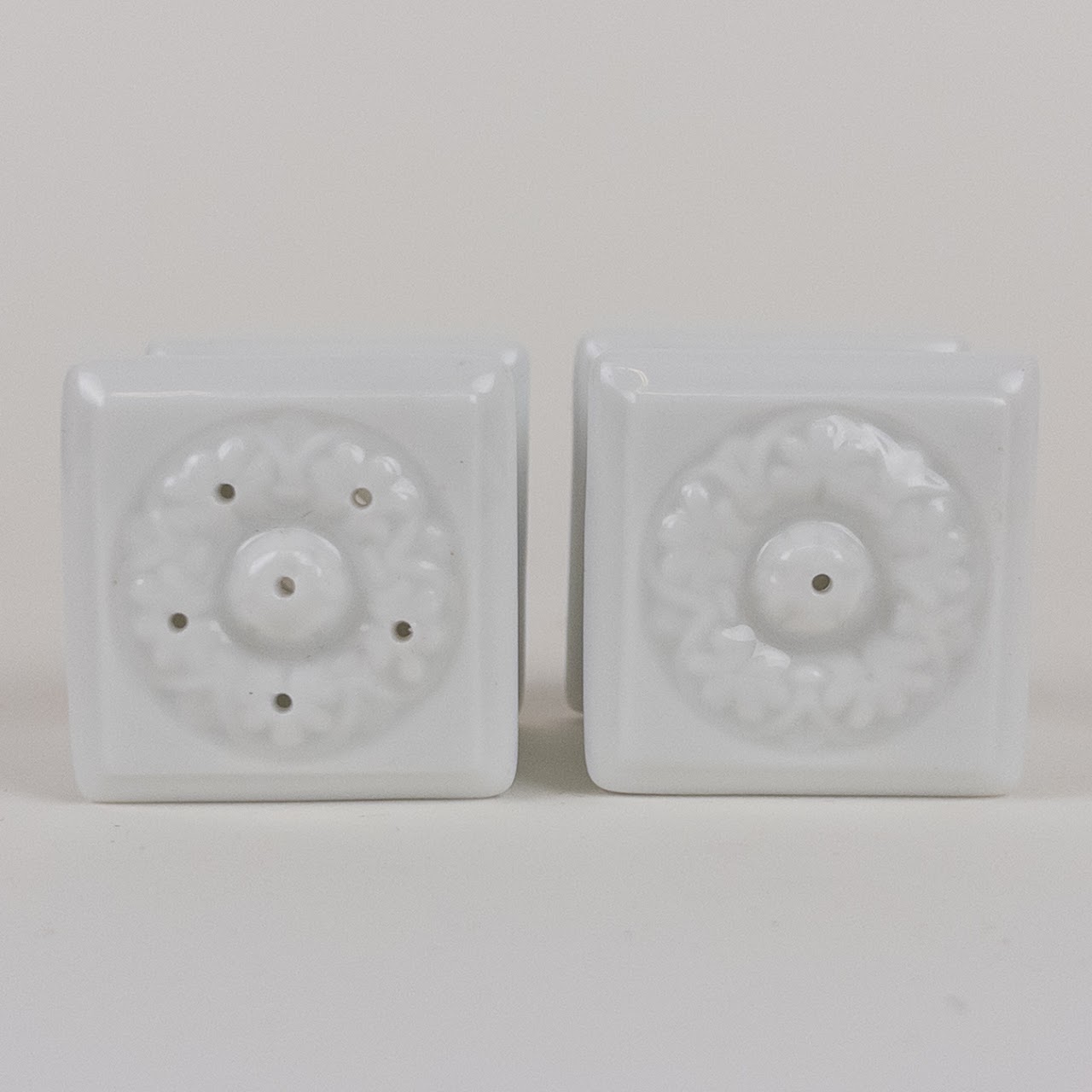 Bernardaud 'Louvre' Salt and Pepper Shaker Set