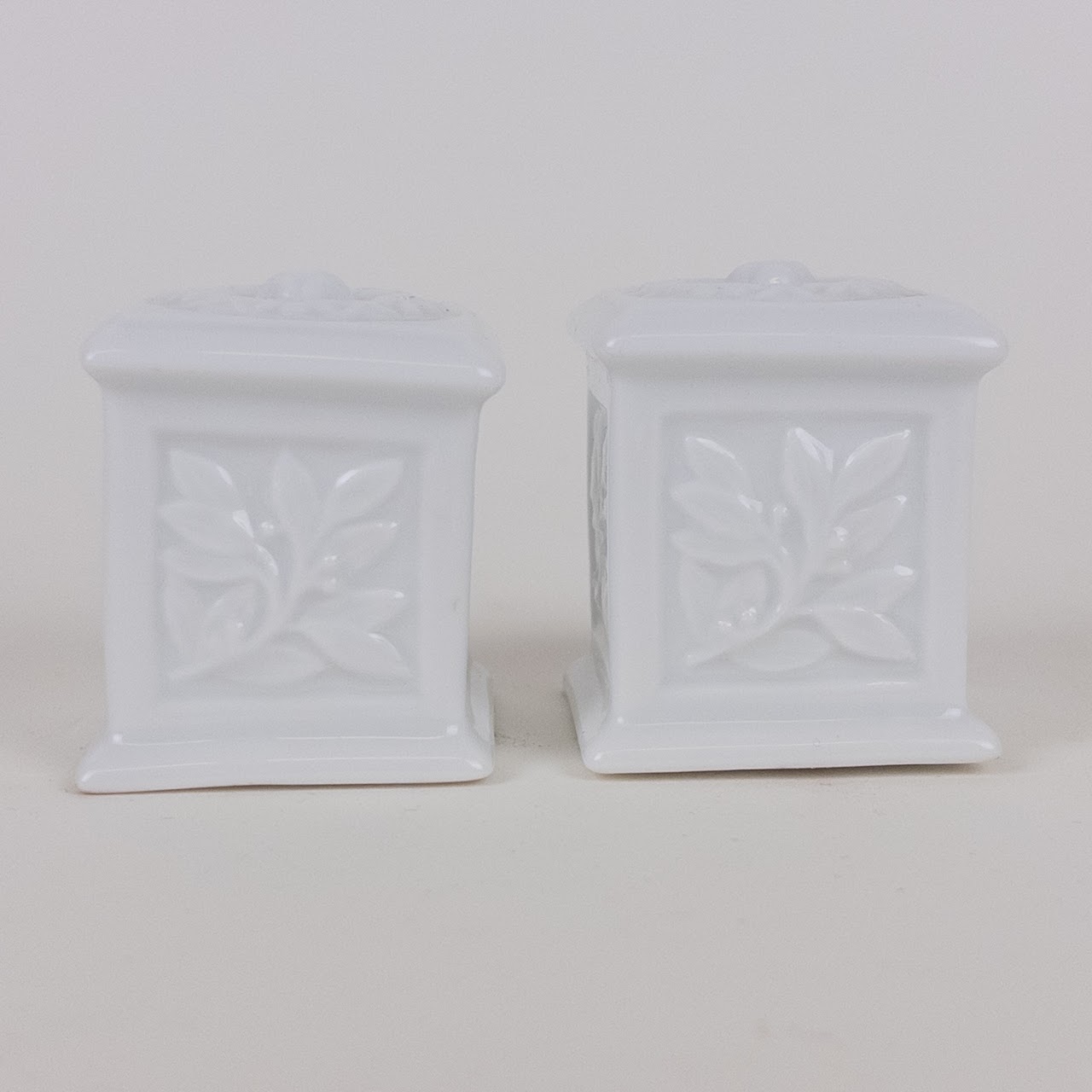 Bernardaud 'Louvre' Salt and Pepper Shaker Set