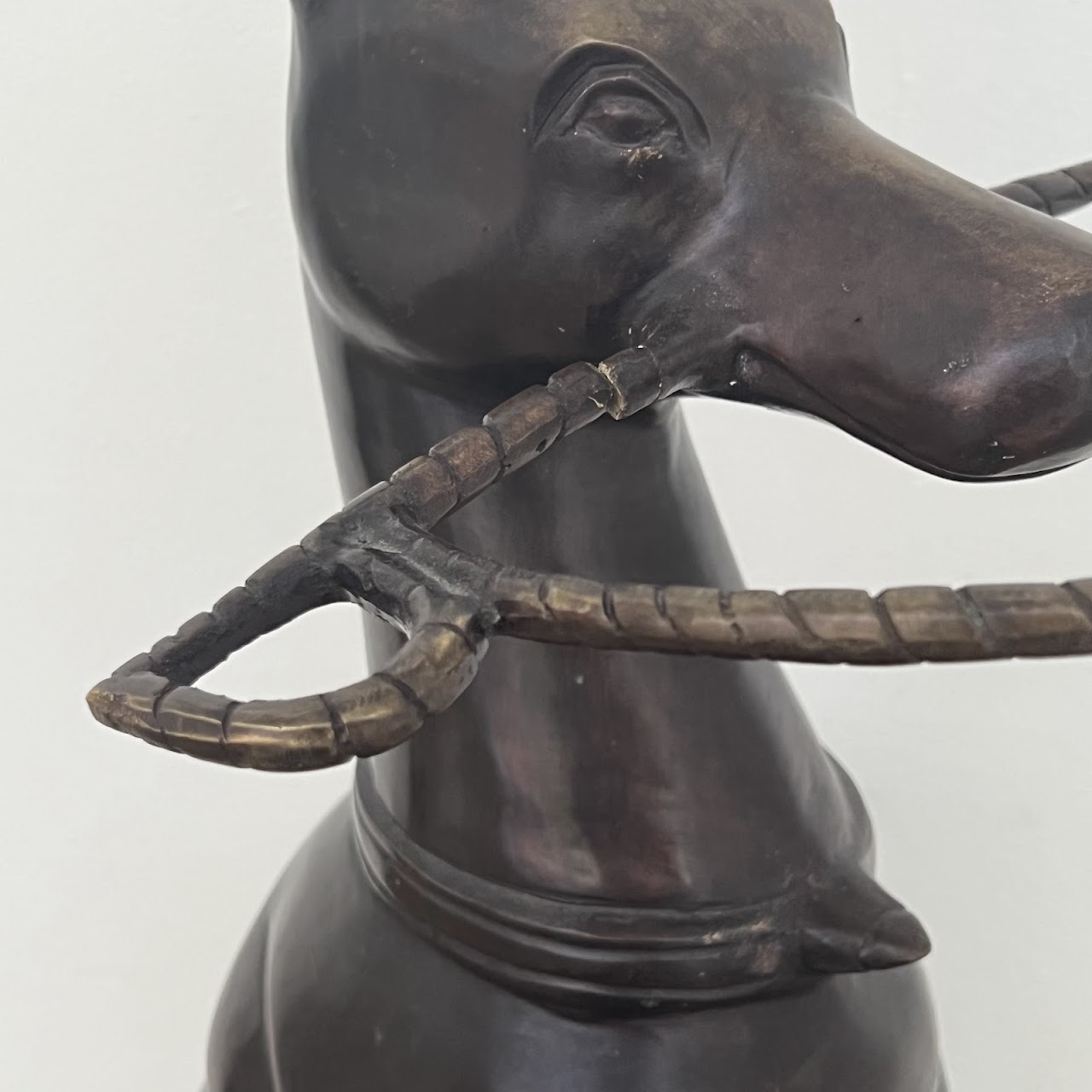 Maitland-Smith Bronze Whippet Umbrella Stand