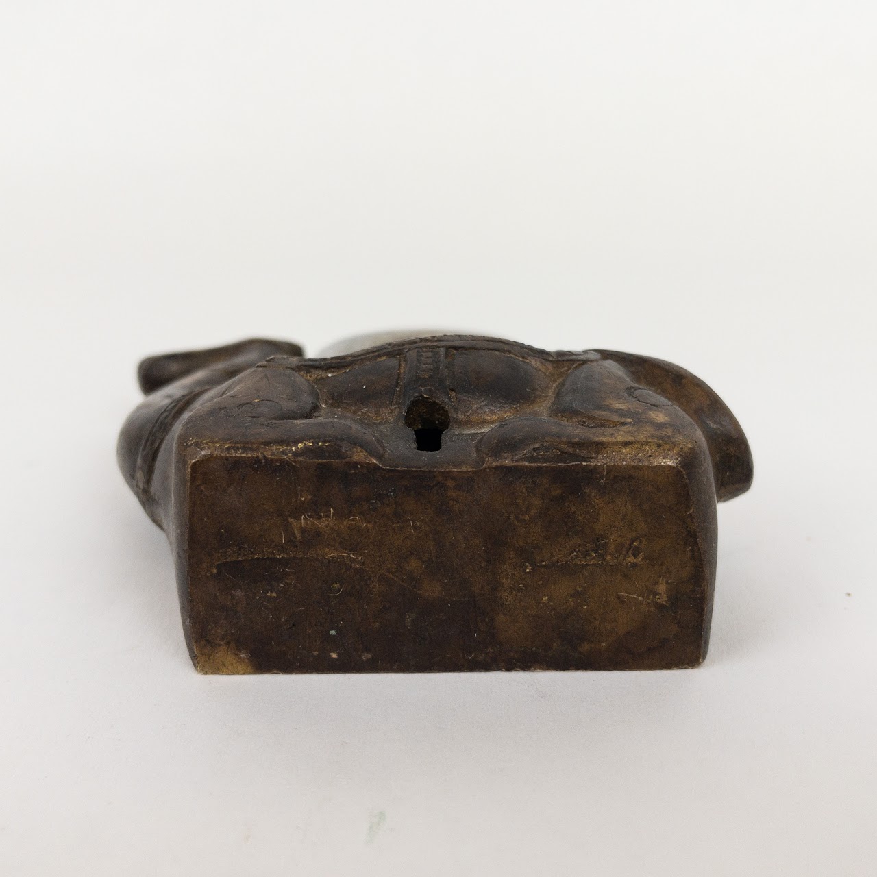 Vintage Brass & Steel Camel Lock