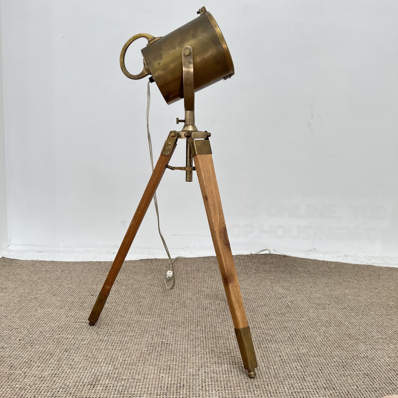 Maritime Style Brass Table Lamp