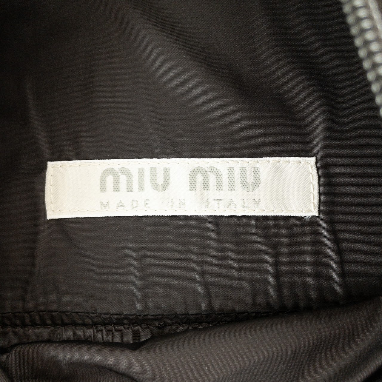 Miu Miu Convertible Leather & Nylon Duffle
