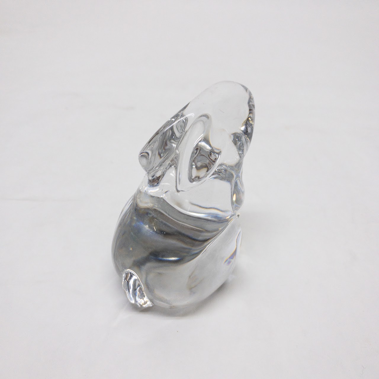 Baccarat Crystal Bunny Figurine