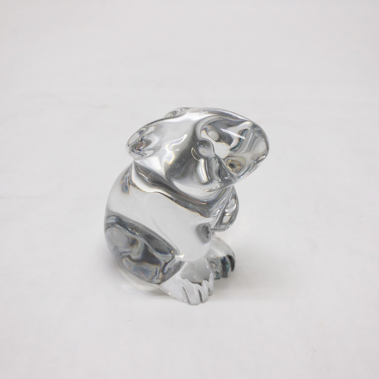 Baccarat Crystal Bunny Figurine