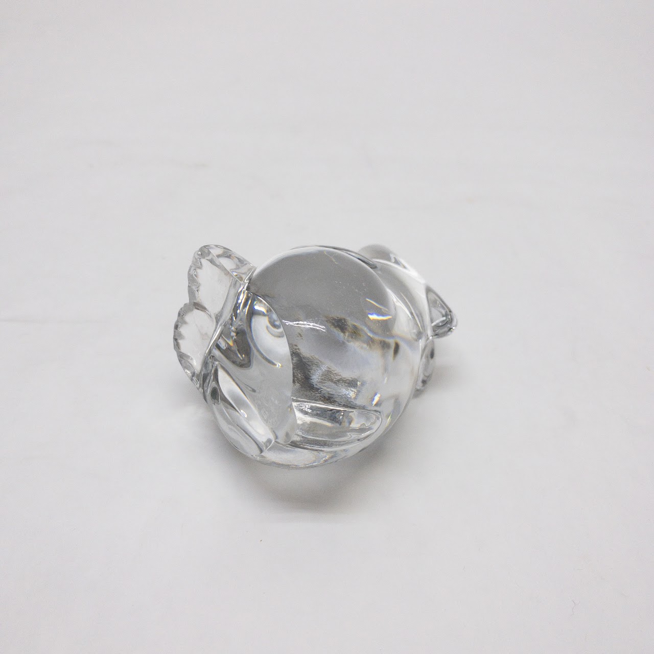 Baccarat Crystal Bunny Figurine