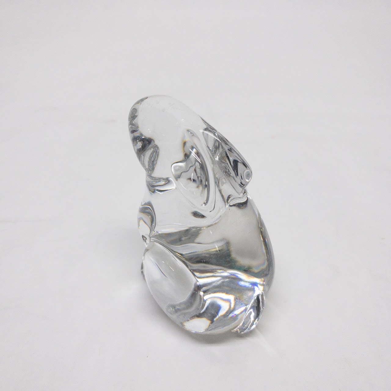 Baccarat Crystal Bunny Figurine