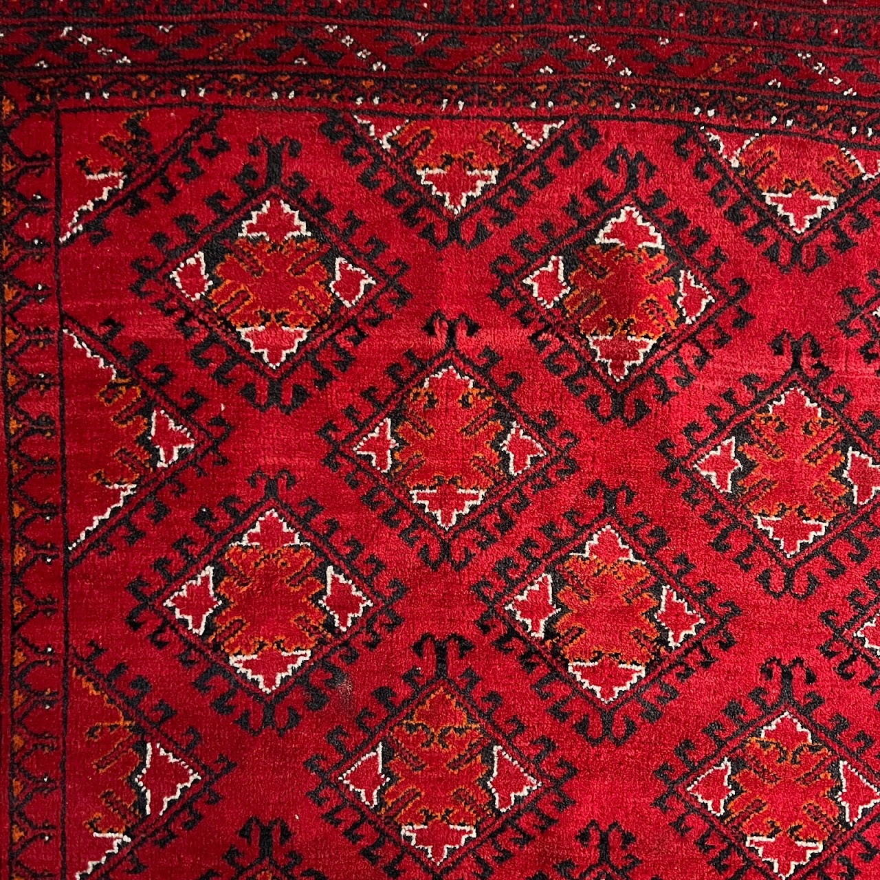 Afghan Sarooq Wool Area Rug