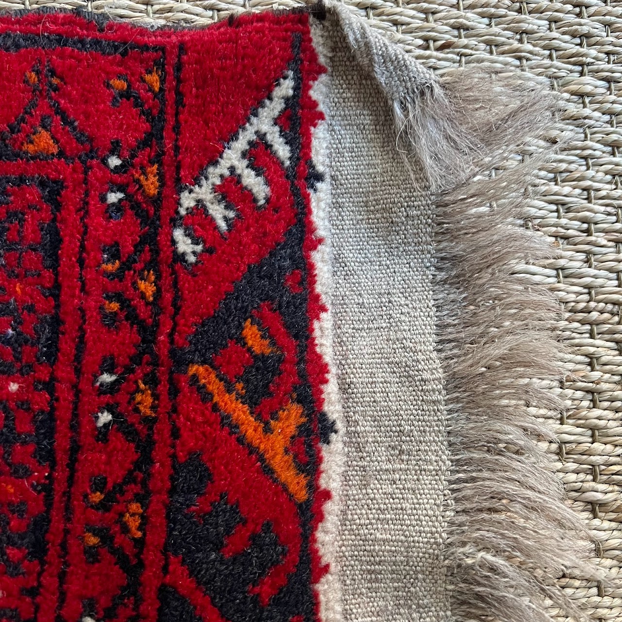 Afghan Sarooq Wool Area Rug