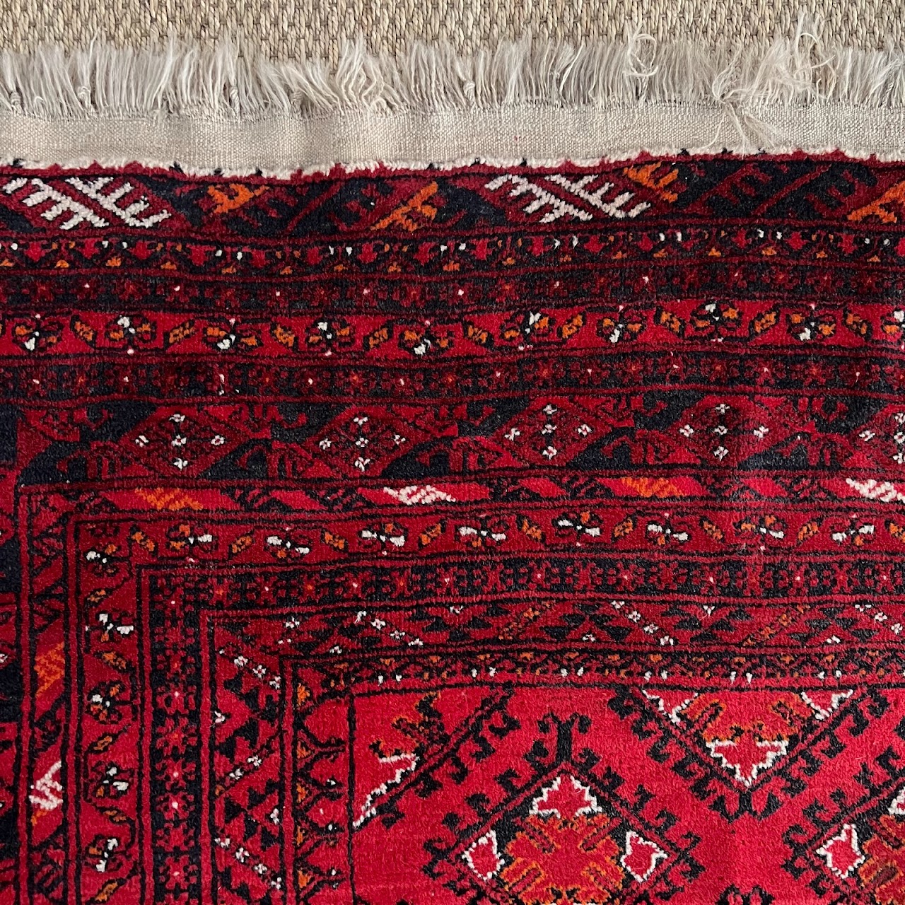 Afghan Sarooq Wool Area Rug