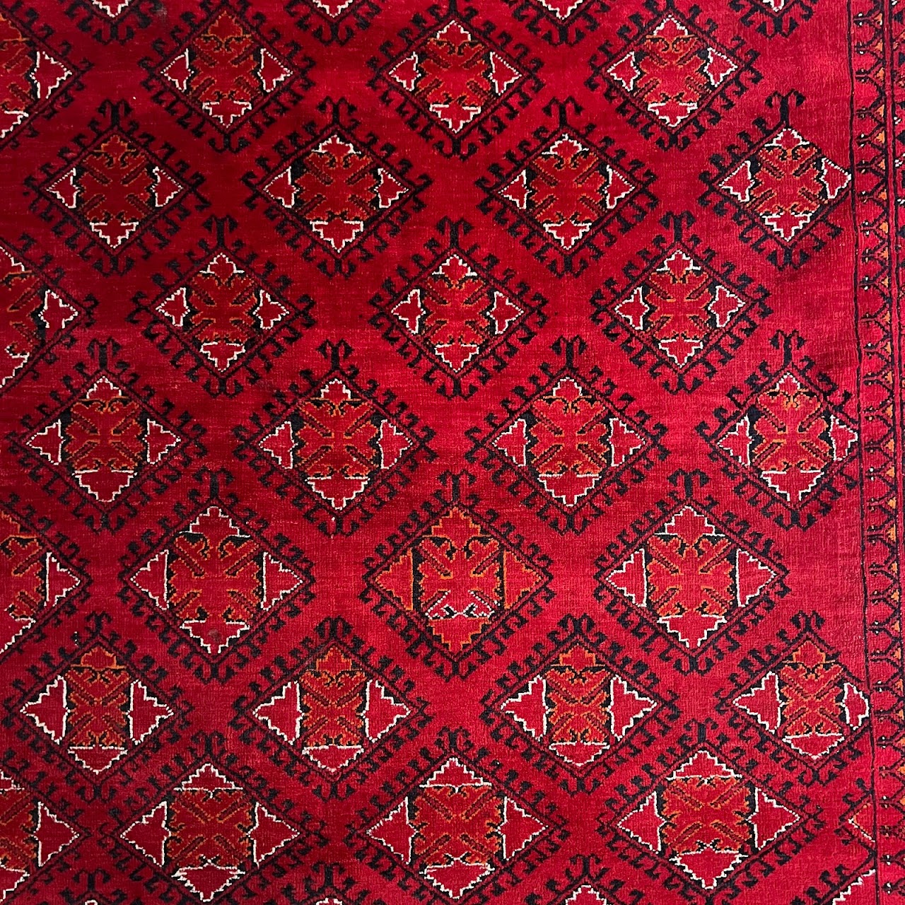 Afghan Sarooq Wool Area Rug