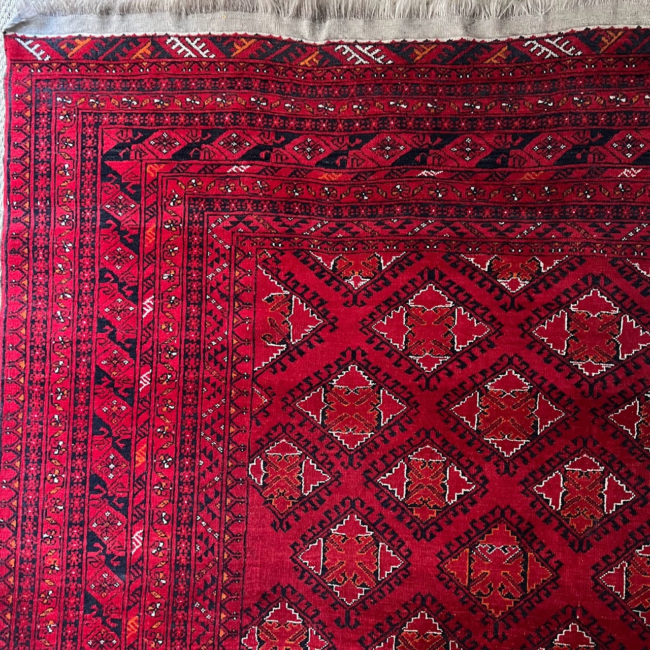 Afghan Sarooq Wool Area Rug