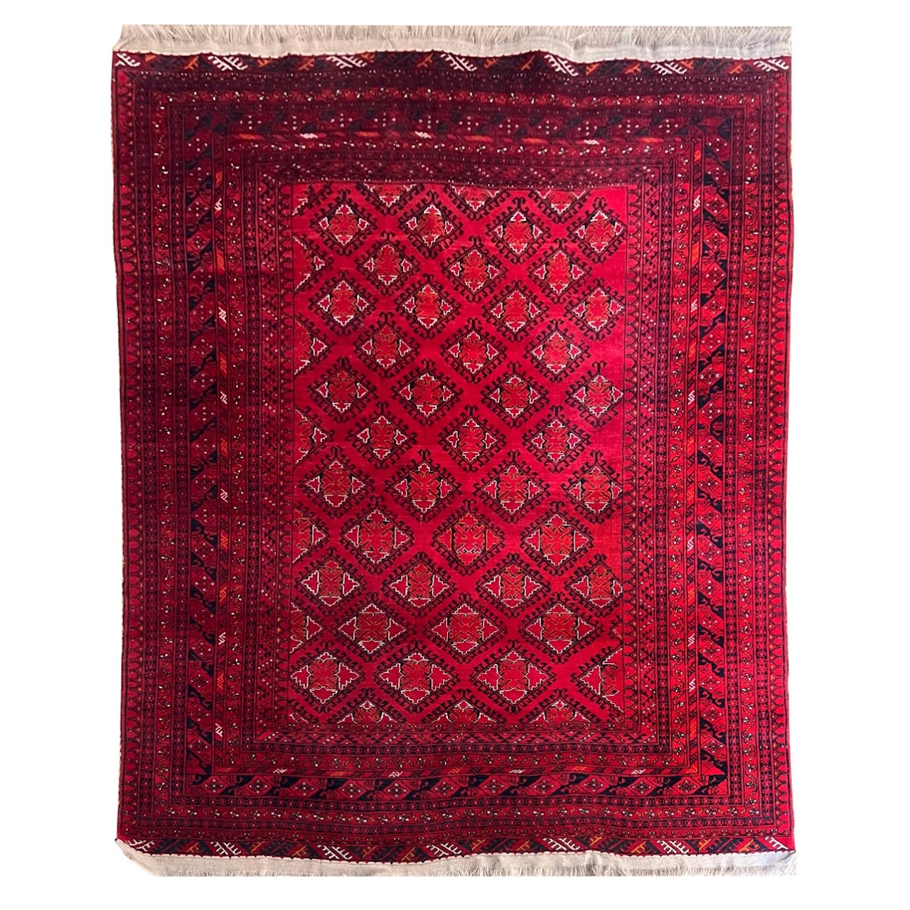 Afghan Sarooq Wool Area Rug