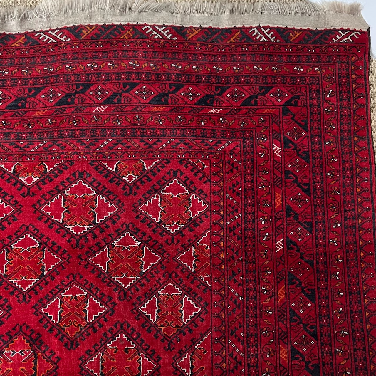 Afghan Sarooq Wool Area Rug