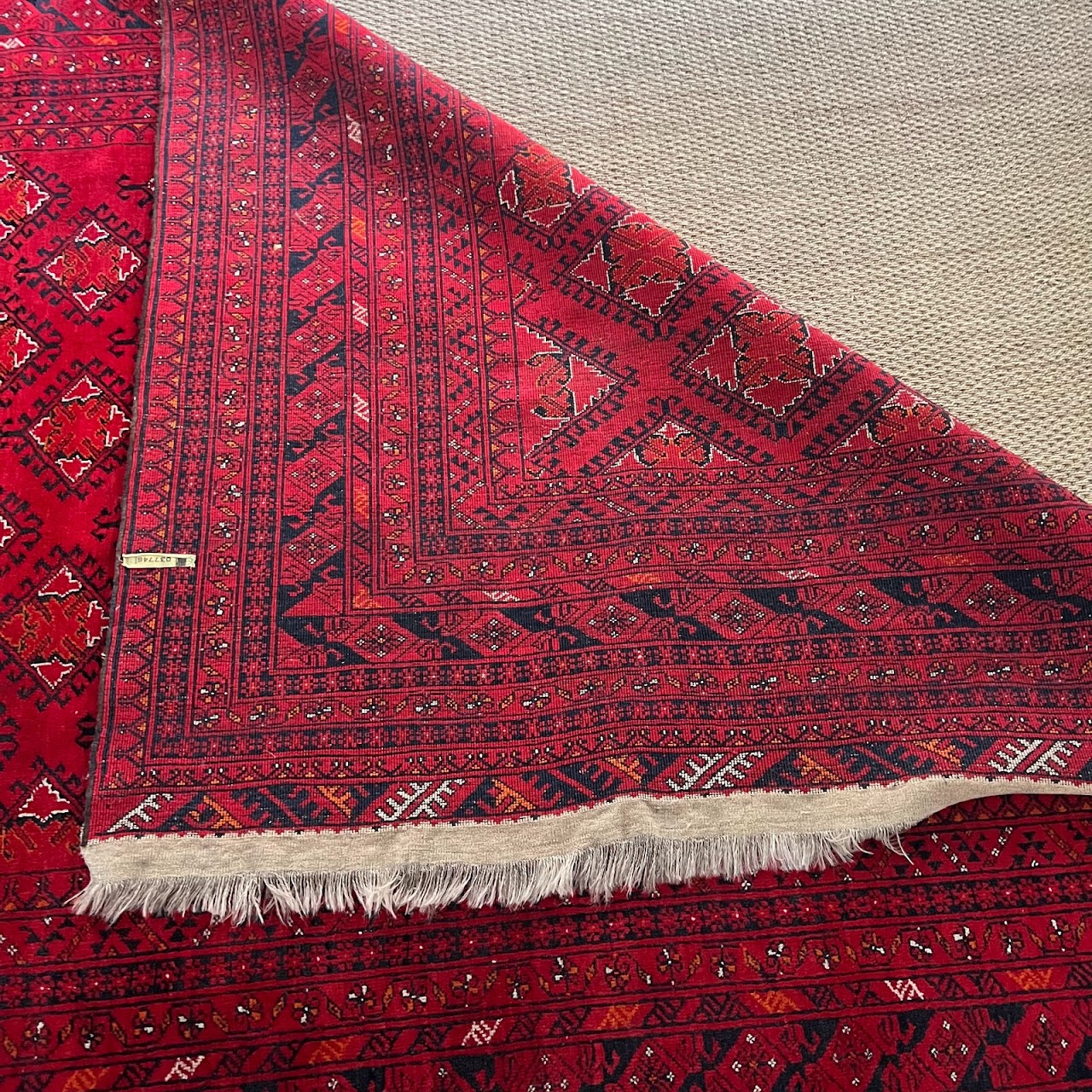 Afghan Sarooq Wool Area Rug