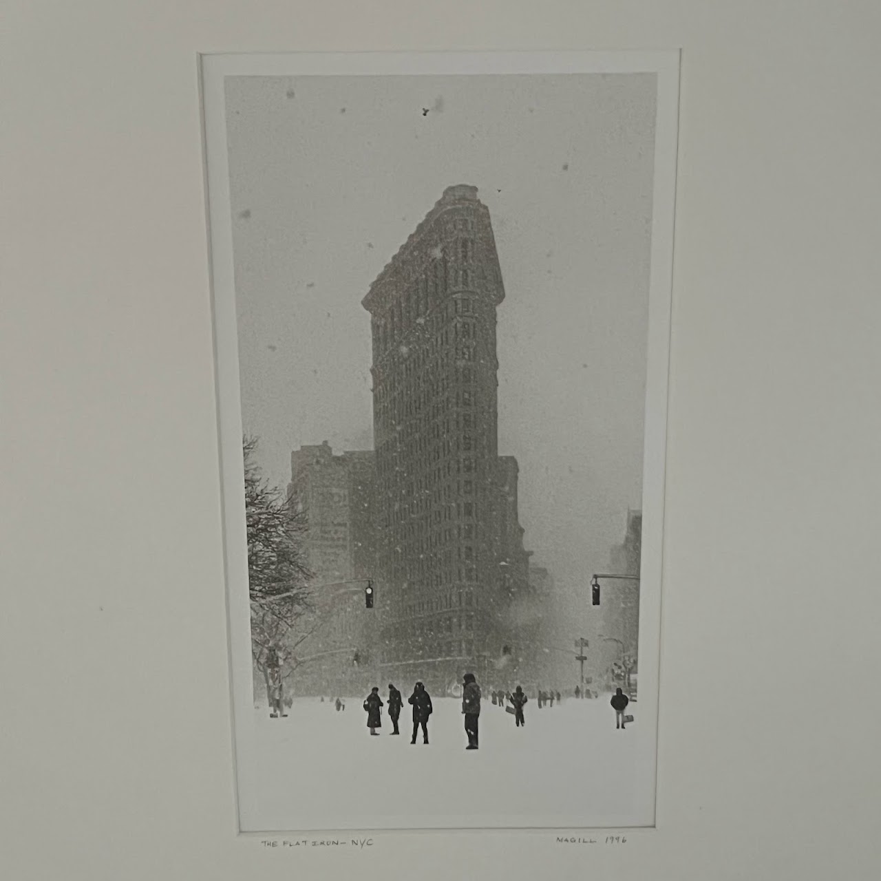 Michael Magill 'The Flatiron NYC' Signed Photograph