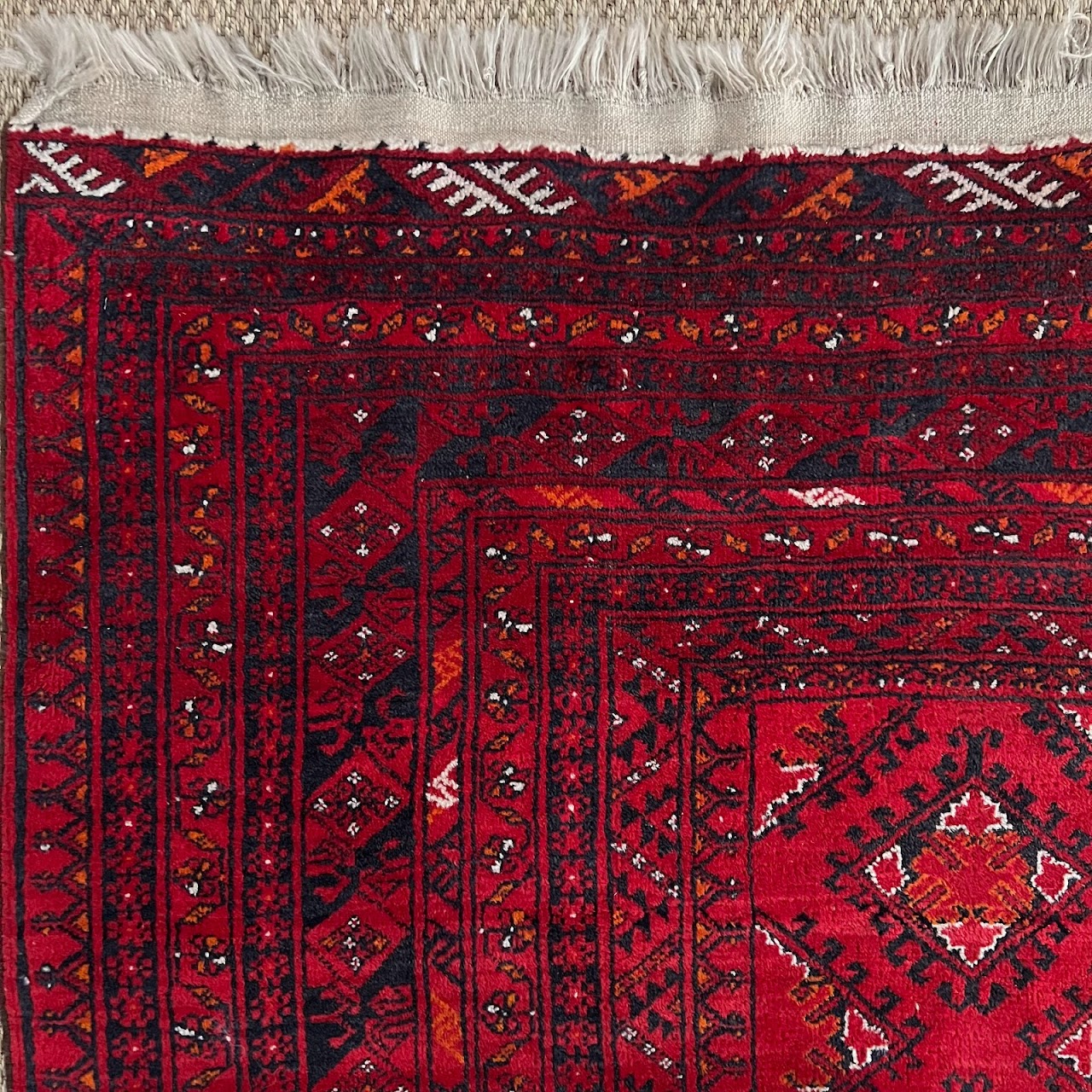 Afghan Sarooq Wool Area Rug