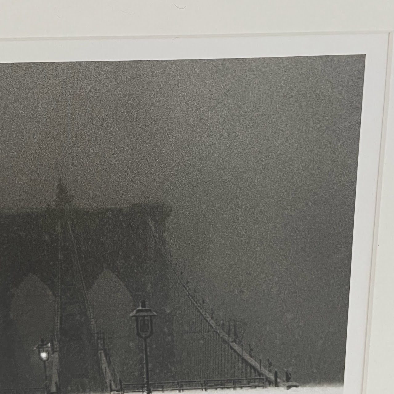 Michael Magill 'Brooklyn Bridge NYC' Signed Photograph