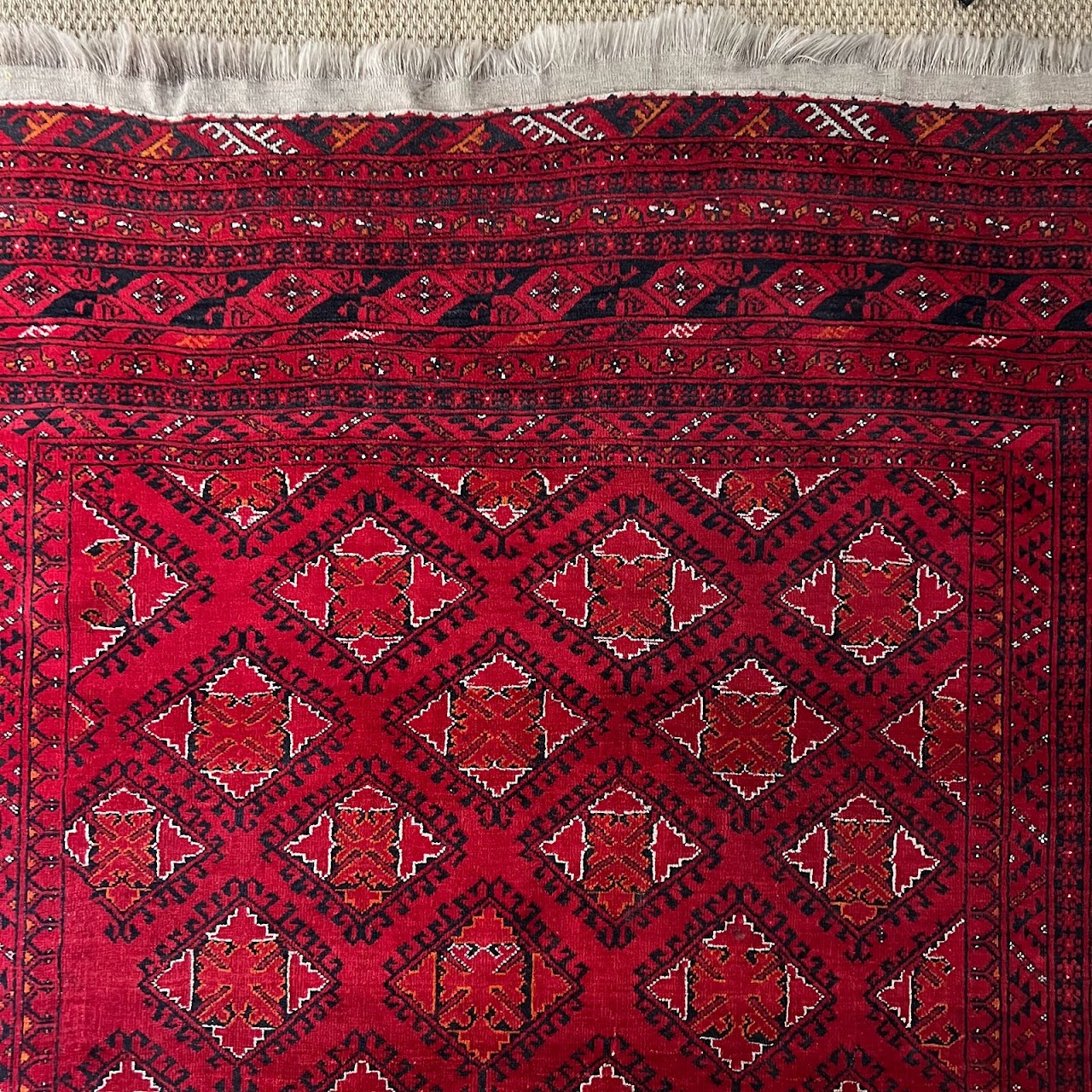 Afghan Sarooq Wool Area Rug